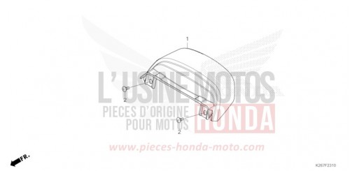 WINDLAUF, HINTEN MSX125AP de 2023